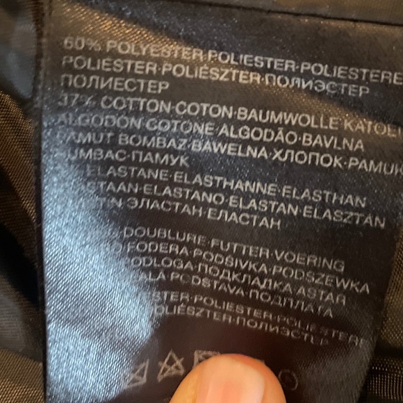 Your Sixth Sense Black Lightweight Swing Jacket Size Medium - Picture 7 of 8